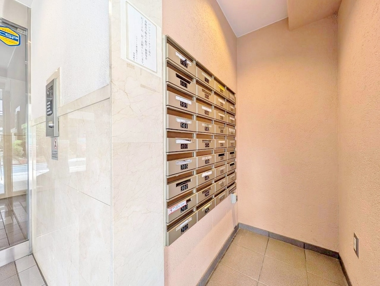 その他 郵便物を受け取るための郵便受けも、きちんと管理されています。