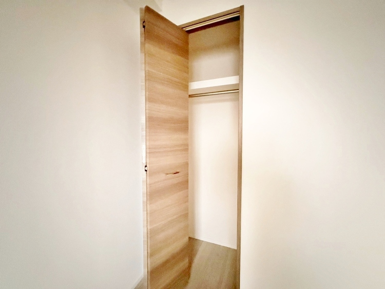収納 居室にはクローゼットがあり、荷物もスッキリ収納して快適にお過ごしいただけます。