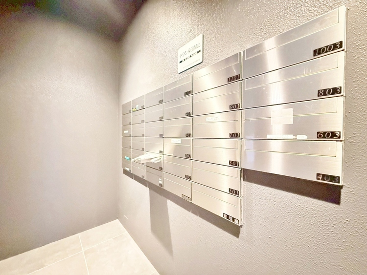 その他 郵便物を受け取るための郵便受けも、きちんと管理されています。