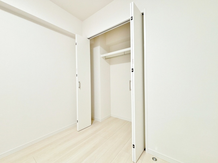 収納 居室にはクローゼットがあり、荷物もスッキリ収納して快適にお過ごしいただけます。