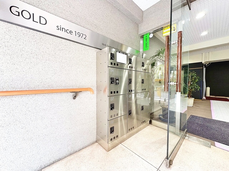 設備 留守時に便利な宅配ボックスを完備。