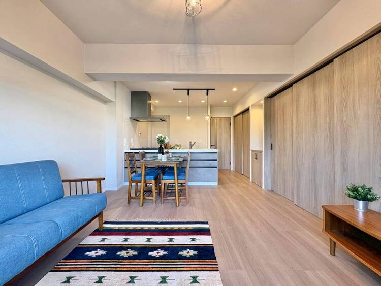 居間 「空間が織り成すひとつ先の住み心地」を演出します。