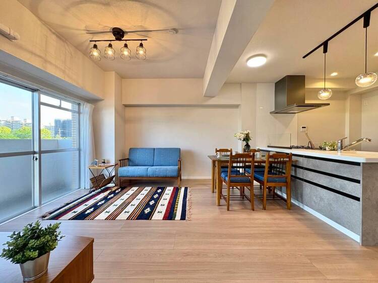 居間 ひとつひとつの空間に宿した機能性、そして美意識。