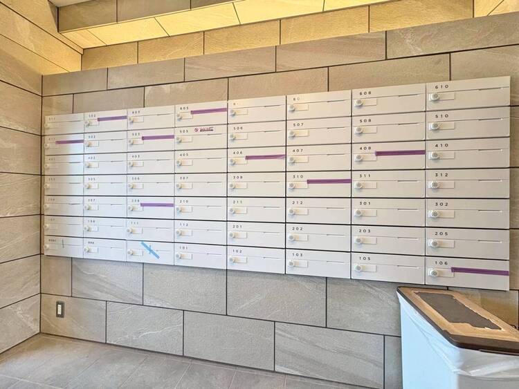 その他 郵便物を受け取るための郵便受けも、きちんと管理されています。