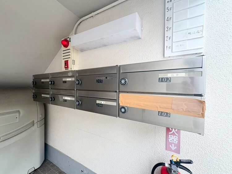 その他 郵便受けも、きちんと管理されています。