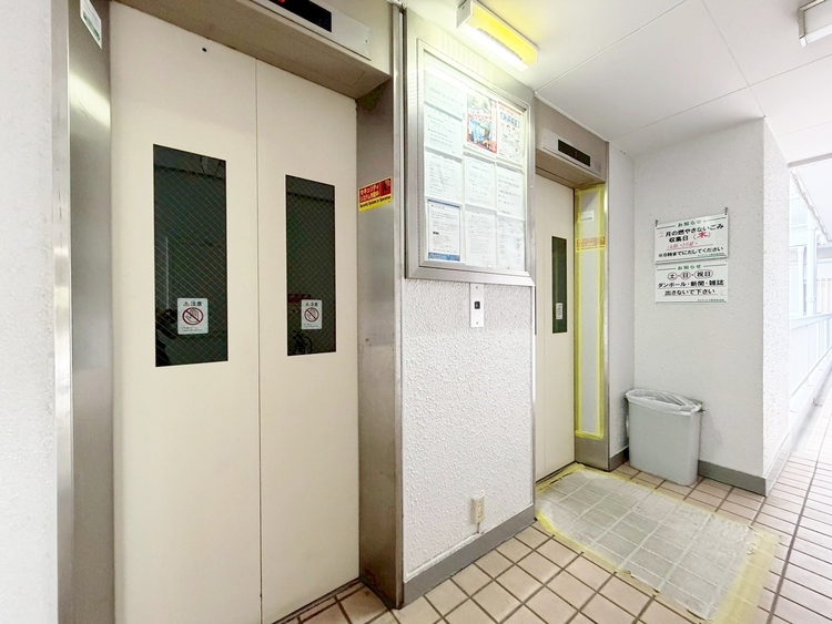 その他 エレベーター完備のため荷物が多くなっても安心。