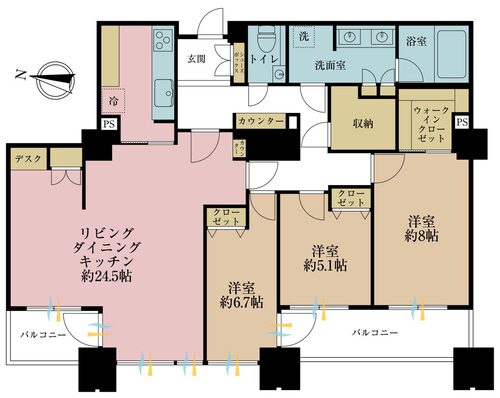 センチュリーパークタワーの物件画像