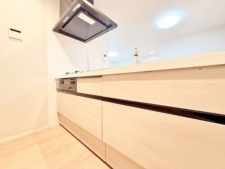 キッチン 洗練されたスタイリッシュなデザイン性と使いやすさを備えた仕様。