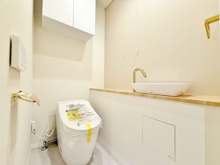 トイレ 暮らしの中のさりげないひとときの快適さにも、こだわりを、持って設備を配しております。