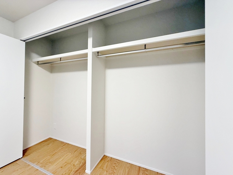 収納 居室にはクローゼットがあり、荷物もスッキリ収納して快適にお過ごしいただけます。