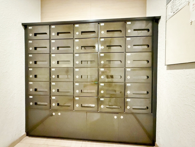 その他 郵便物を受け取るための郵便受けも、きちんと管理されています。