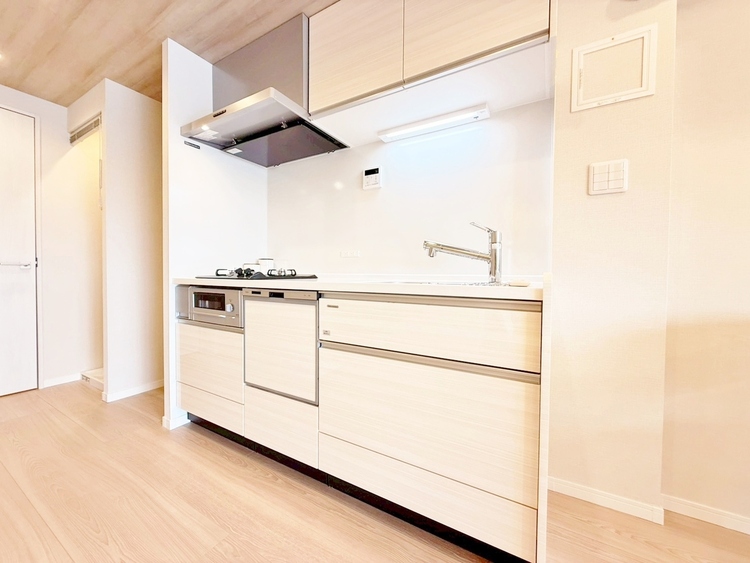 キッチン 洗練されたスタイリッシュなデザイン性と使いやすさを備えた仕様。