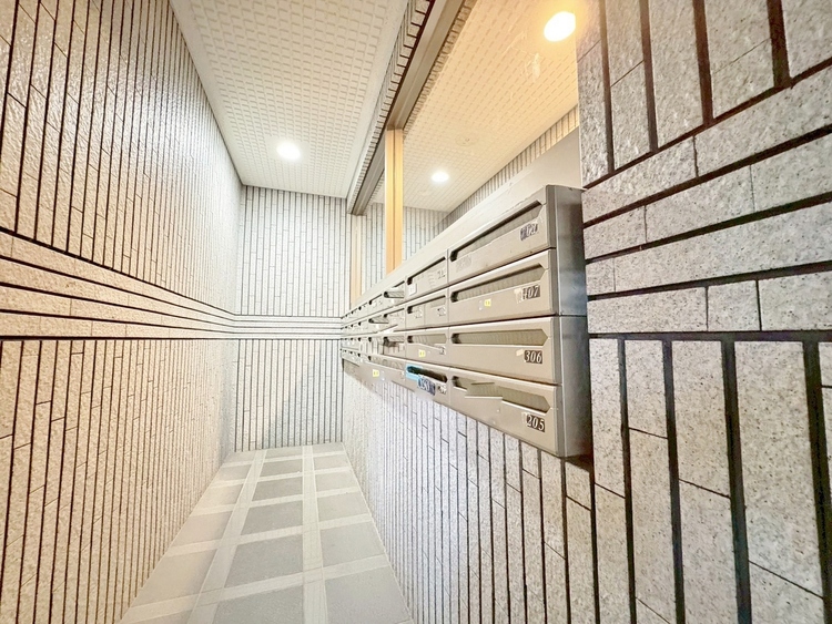 設備 郵便物を受け取るための郵便受けも、きちんと管理されています。