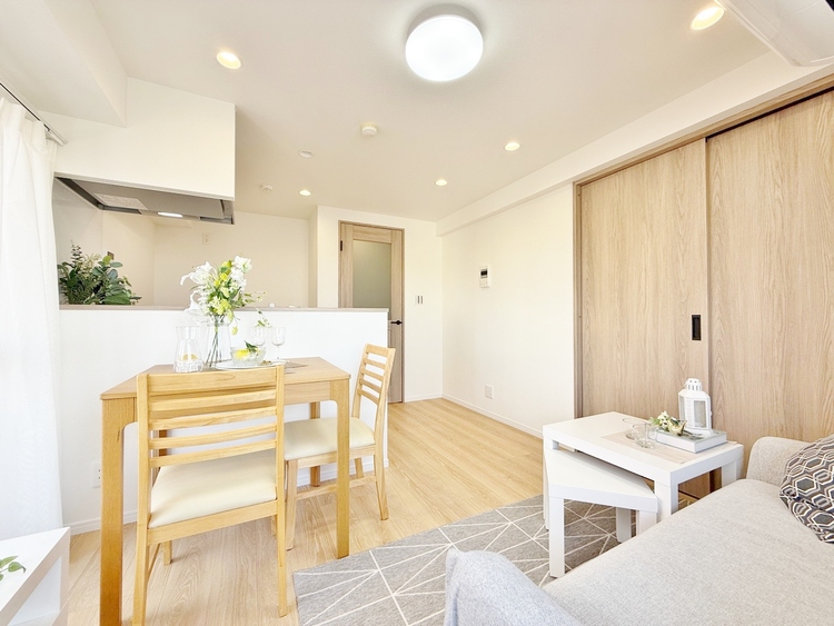 居間 「空間が織り成すひとつ先の住み心地」を演出します。