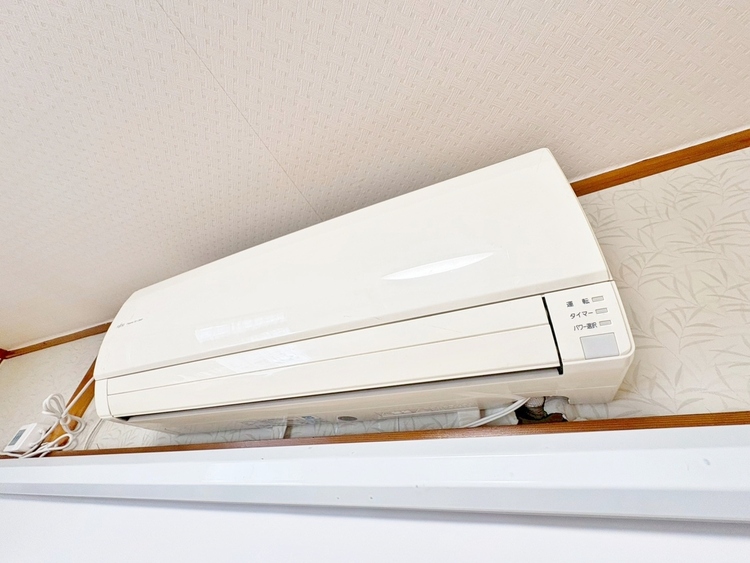 設備 エアコンが設置済みですので、お住まいになってからすぐに快適な生活を送れます。