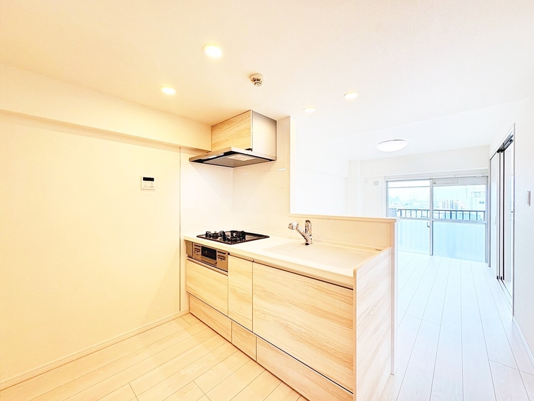 キッチン 洗練されたスタイリッシュなデザイン性と使いやすさを備えた仕様。