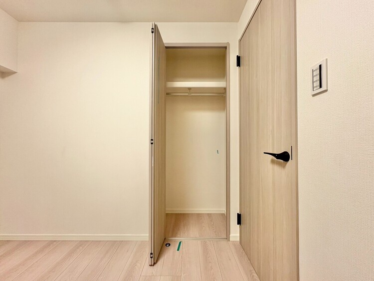 収納 居室にはクローゼットがあり、荷物もスッキリ収納して快適にお過ごしいただけます。