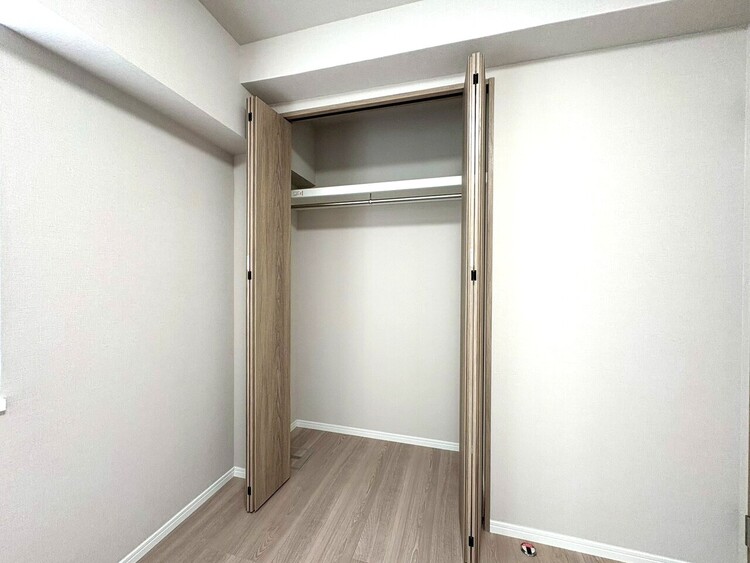 収納 居室にはクローゼットがあり、荷物もスッキリ収納して快適にお過ごしいただけます。
