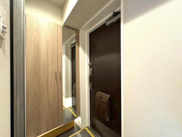 玄関 シューズボックスを完備した玄関です。