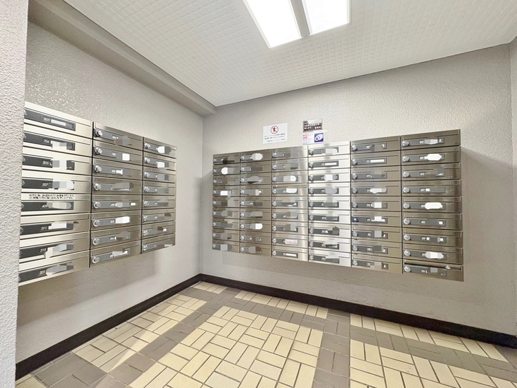 その他 郵便物を受け取るための郵便受けも、きちんと管理されています。