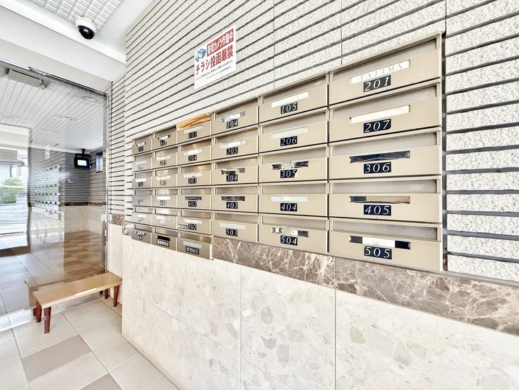 その他 郵便物を受け取るための郵便受けも、きちんと管理されています。