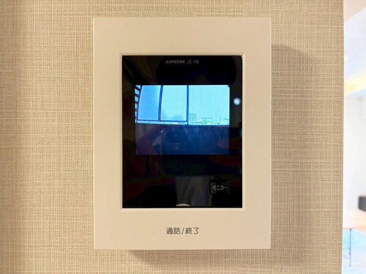 その他 誰が来てもわかる様にモニター付きインターホンを設置。