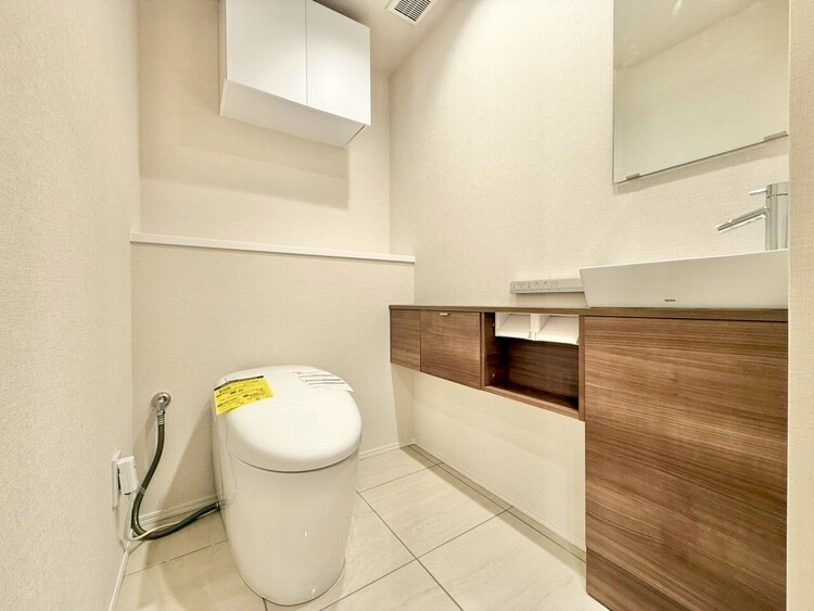 その他 清潔感の高いお手洗い。