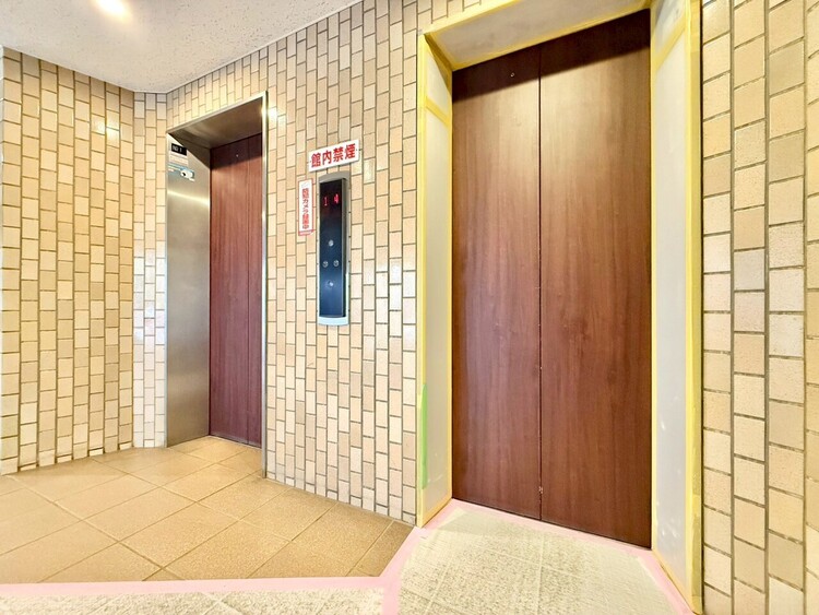 その他 エレベーター完備のため荷物が多くなっても安心。