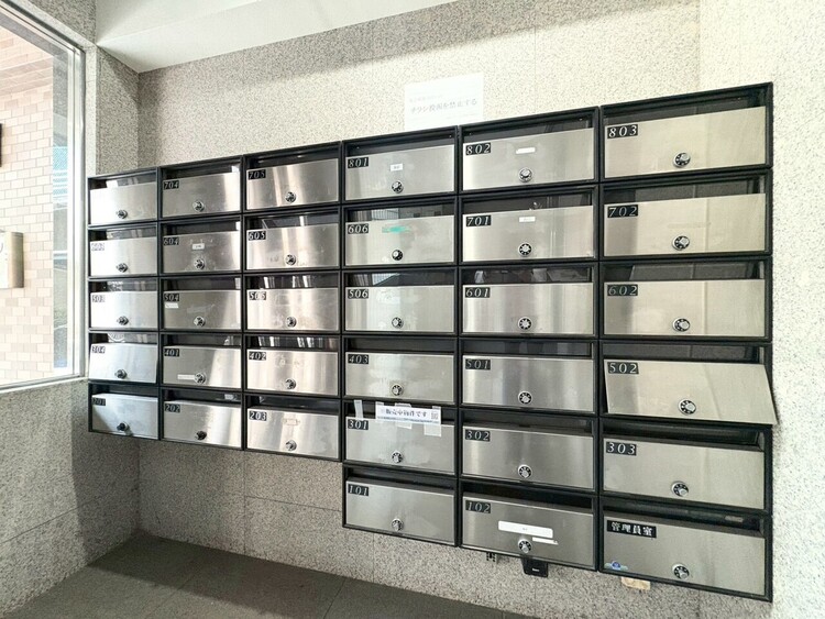 その他 郵便受けも、きちんと管理されています。