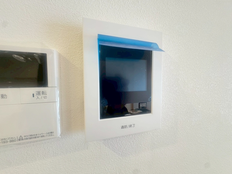 その他 誰が来てもわかる様にモニター付きインターホンを設置。