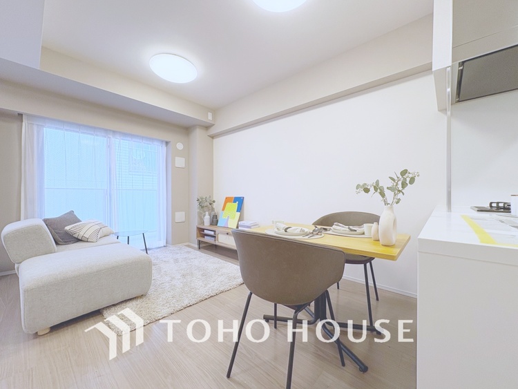 内装 【LIVING】◆simple is best◆無駄のない綺麗なつくりのリビングルームであなただけの暮らしを。