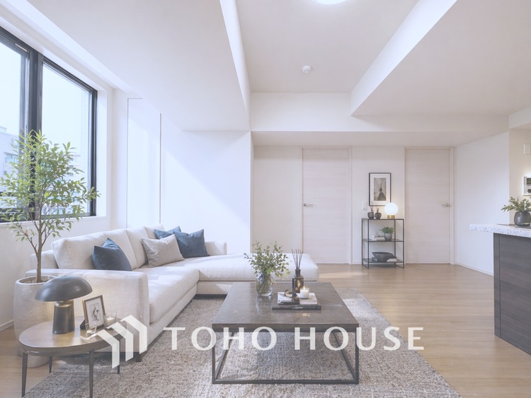 内装 【LIVING】※この画像の家具の配置には、生成AIによる加工を施しております。なお、家具や調度品は、販売価格に含まれません。