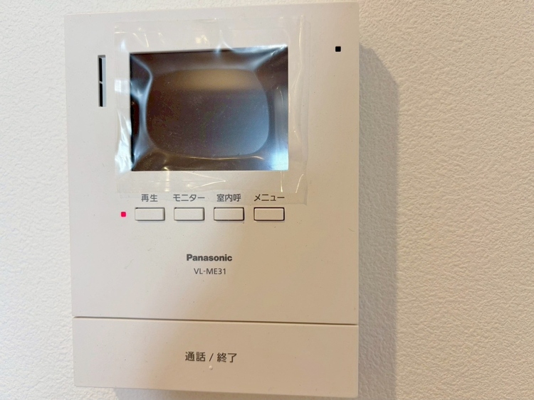 その他 誰が来てもわかる様にモニター付きインターホンを設置。