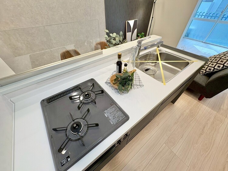 その他 開放感のあるキッチンスペース。調理をしながら、会話も弾みそうですね。