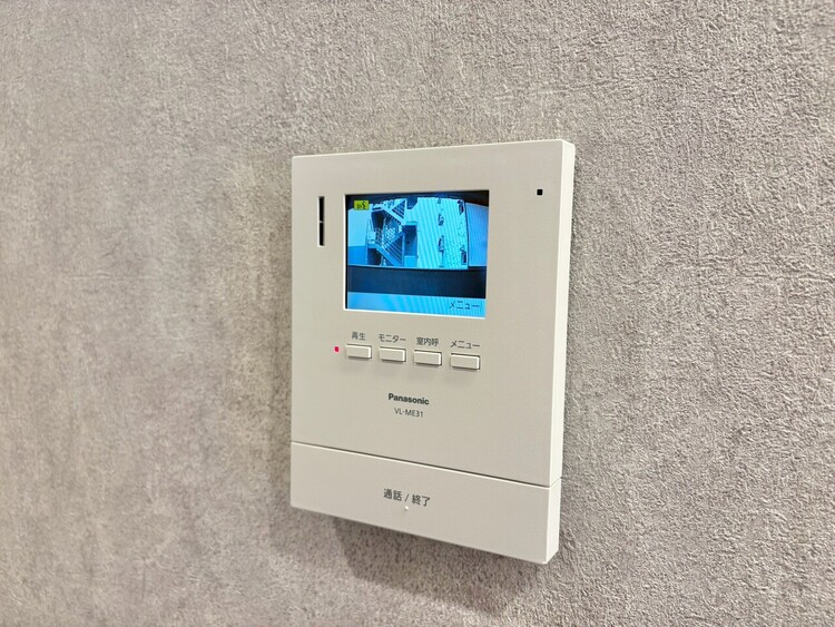 その他 誰が来てもわかる様にモニター付きインターホンを設置。