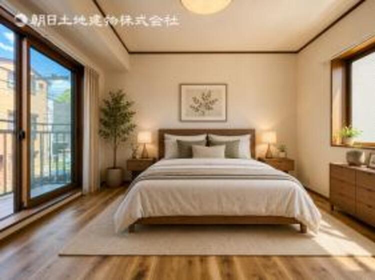 内装 穏やかな寛ぎあじわえるお部屋では有意義な時間がつくれます！大きな窓からと陽光が注がれる明るい空間！光もアクセントの一つとして。一人時間も充実したものにできるプライベートルームは日々を豊かにします！！