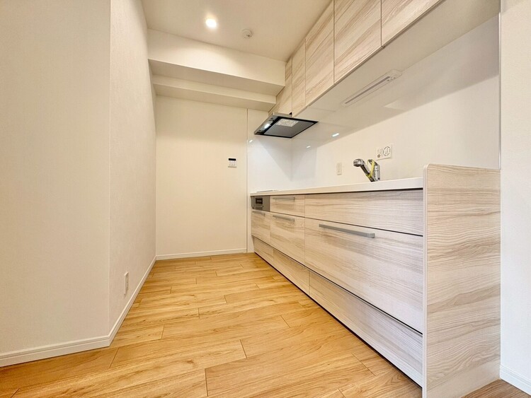 キッチン 洗練されたスタイリッシュなデザイン性と使いやすさを備えた仕様。