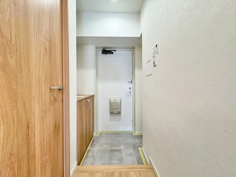 玄関 シューズボックスを完備した玄関です。