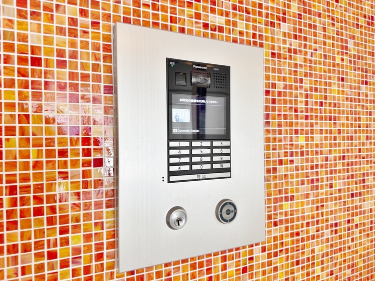 設備 オートロックがついていますので、セキュリティ面でも安心です。