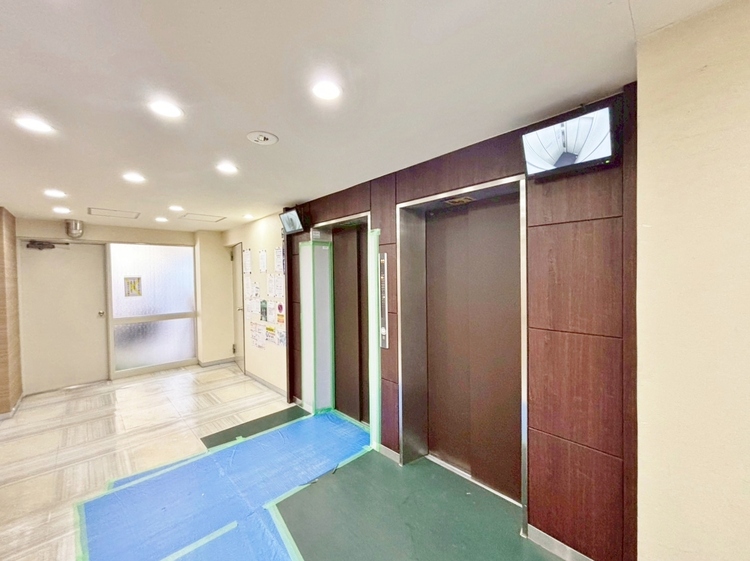 収納 エレベーターの管理も、きちんと行き届いてます。