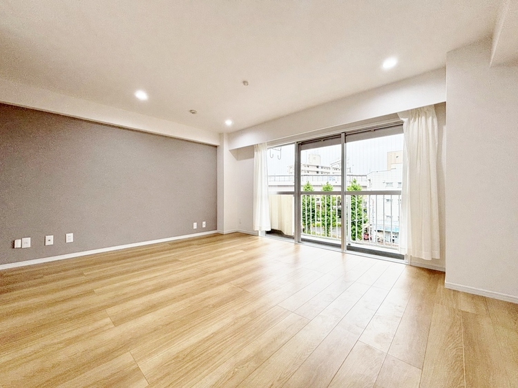 居間 豊かな居住性と、安心感を満たすクオリティが見事に調和した住空間。