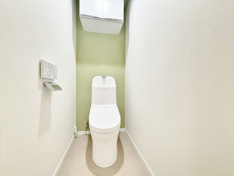 トイレ 暮らしの中のさりげないひとときの快適さにも、こだわりを、持って設備を配しております。