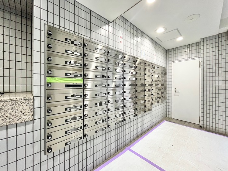 その他 郵便物を受け取るための郵便受けも、きちんと管理されています。