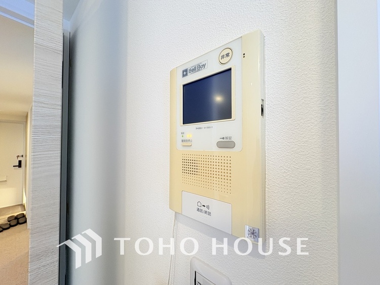 その他 来客が一目でわかるモニター付きインターホン