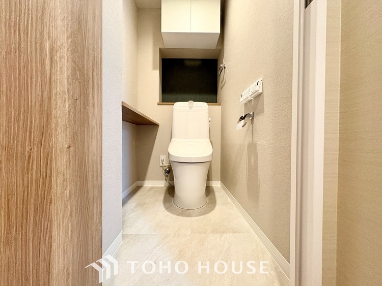 トイレ 【TOILET】◆快適◆な生活に不可欠。節水型の高性能トイレを新設。