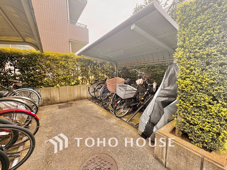その他 大切な自転車を置いておけるスペースがあります。