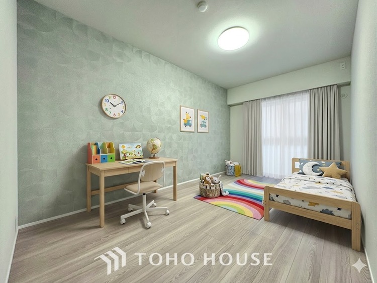 内装 ＊配置してある家具や小物はCGによるイメージ画像です。風の通り道。舞い込んでくる風が優しく躍り、室内に爽やかな空気を運んでくる。