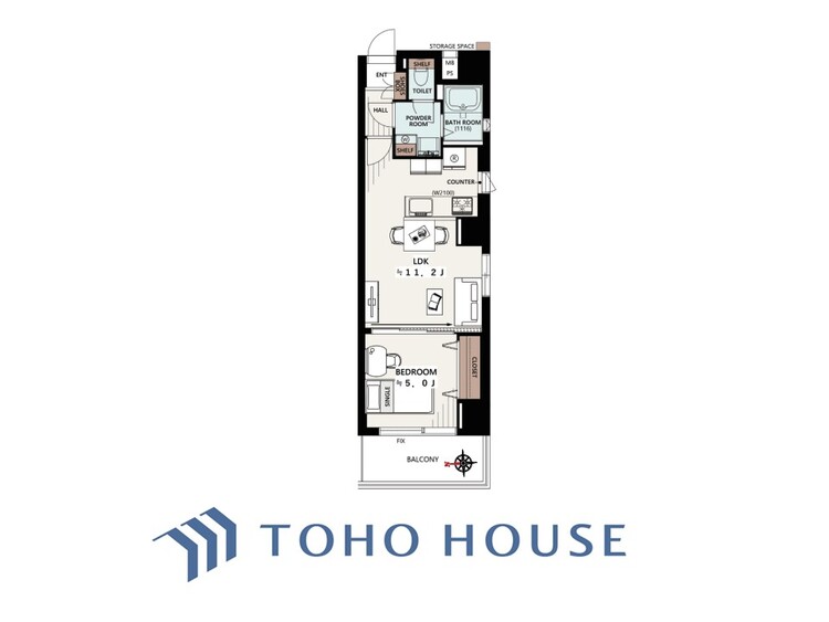 間取り 【間取り図】※CG加工しています。