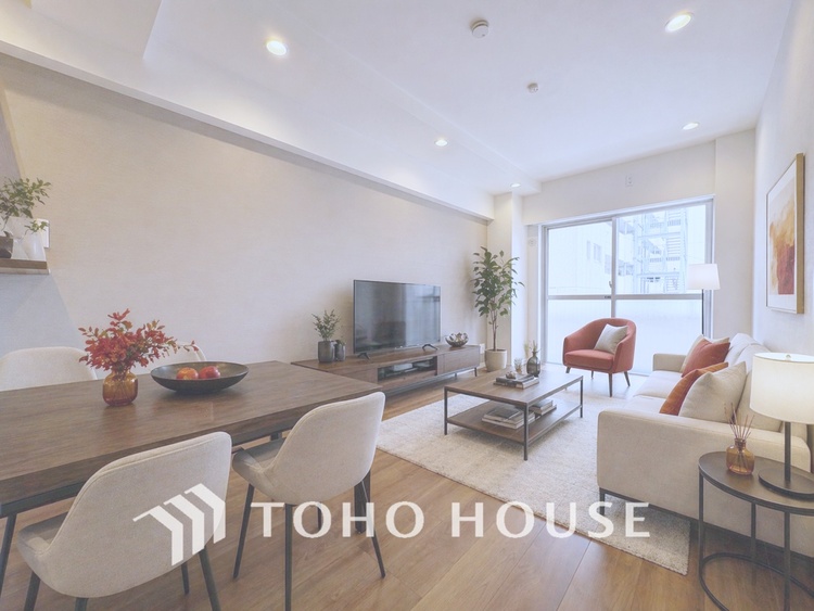 内装 【LIVING】※この画像の家具の配置には、生成AIによる加工を施しております。なお、家具や調度品は、販売価格に含まれません。