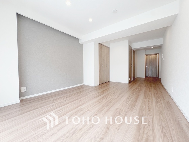 内装 【LIVING】◆simple is best◆無駄のない綺麗なつくりのリビングルームであなただけの暮らしを。